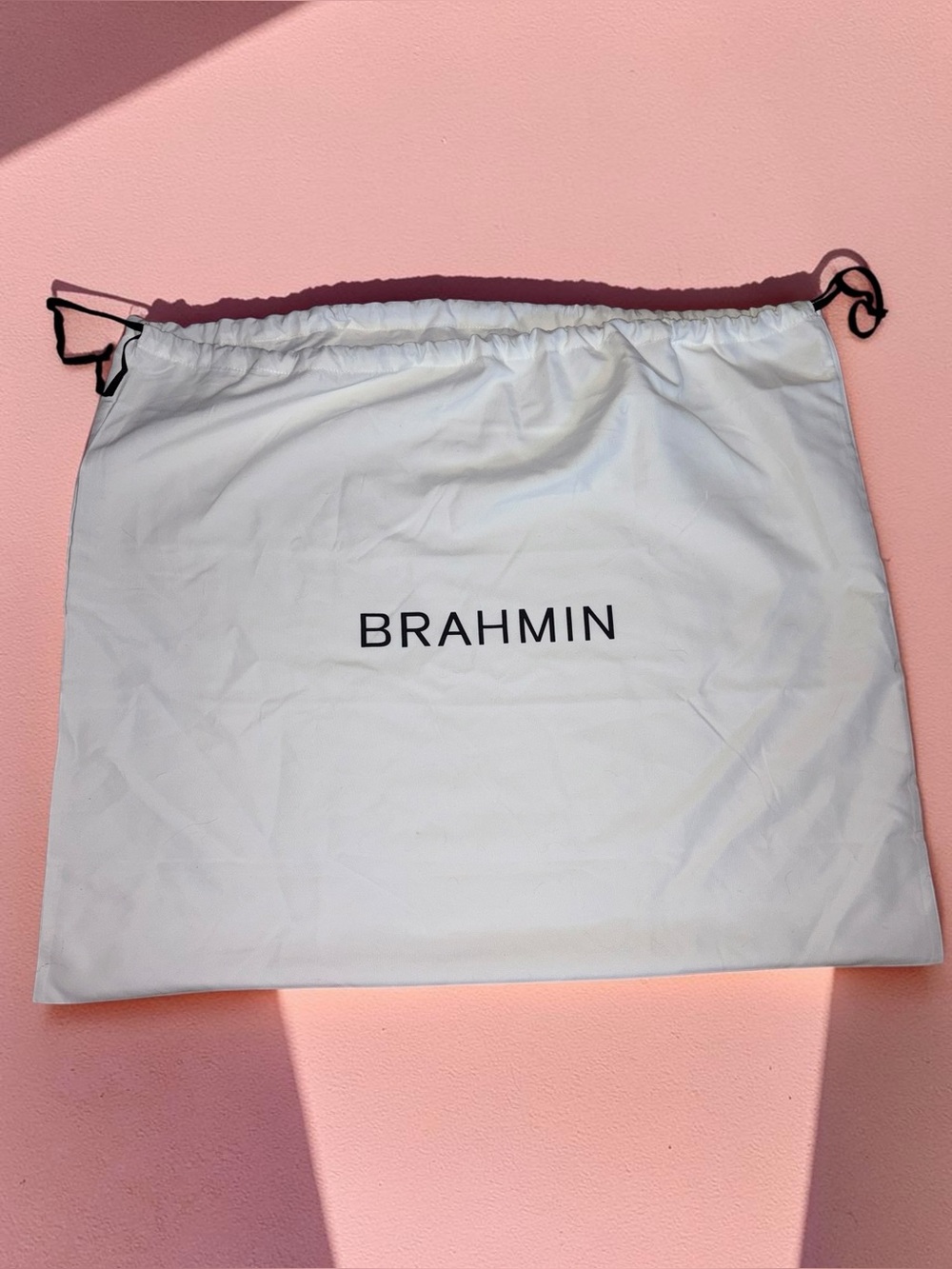 Brahmin dust bag
